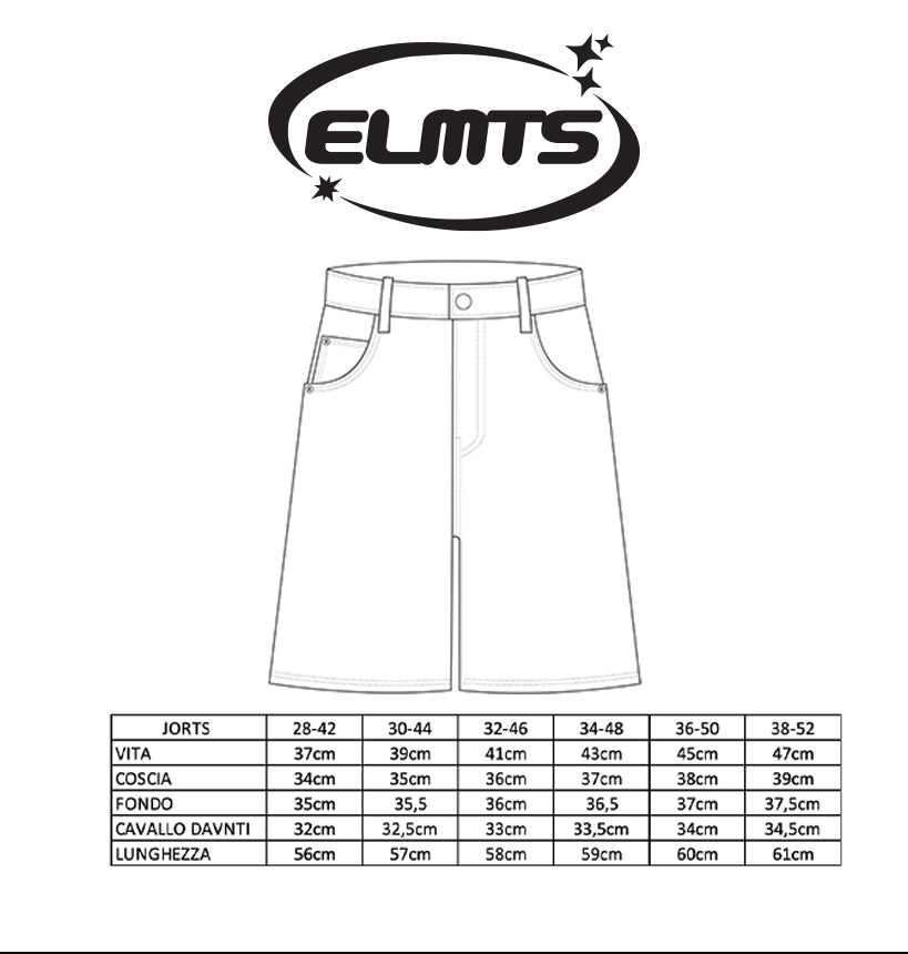 JORTS COTONE EMBROIDERED FUX