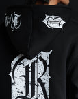 HOODIE CATHEDRAL BLACK&WHITE