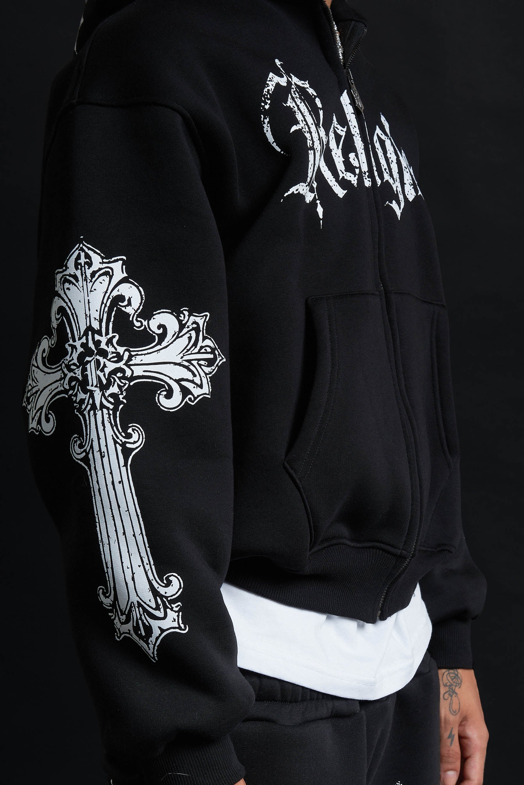 CATHEDRAL TRACK SUIT BLACK&amp;WHITE