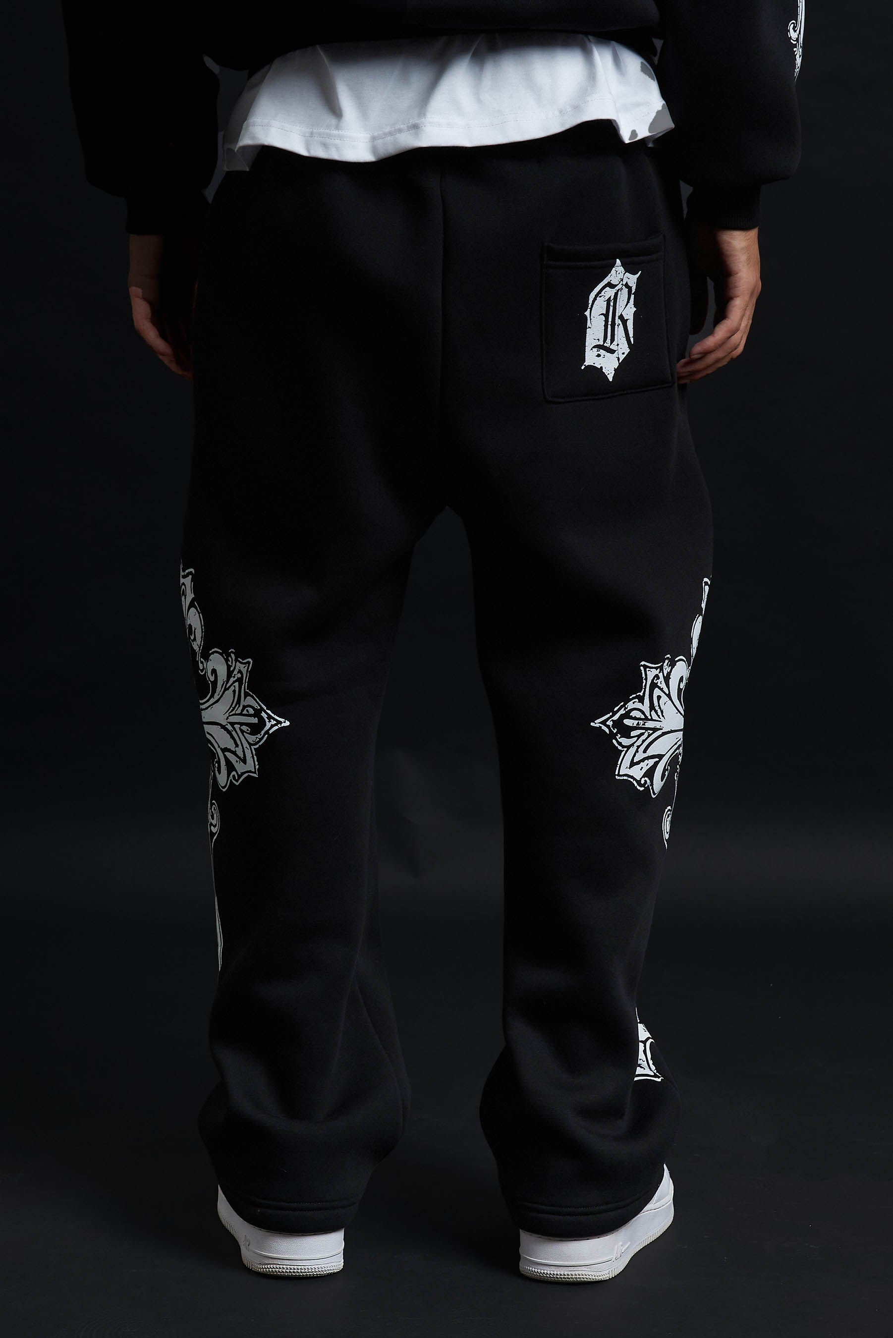 CATHEDRAL TRACK SUIT BLACK&amp;WHITE