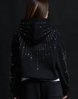 TRACK SUIT RELIQUAR TOTAL BLACK CRYSTAL