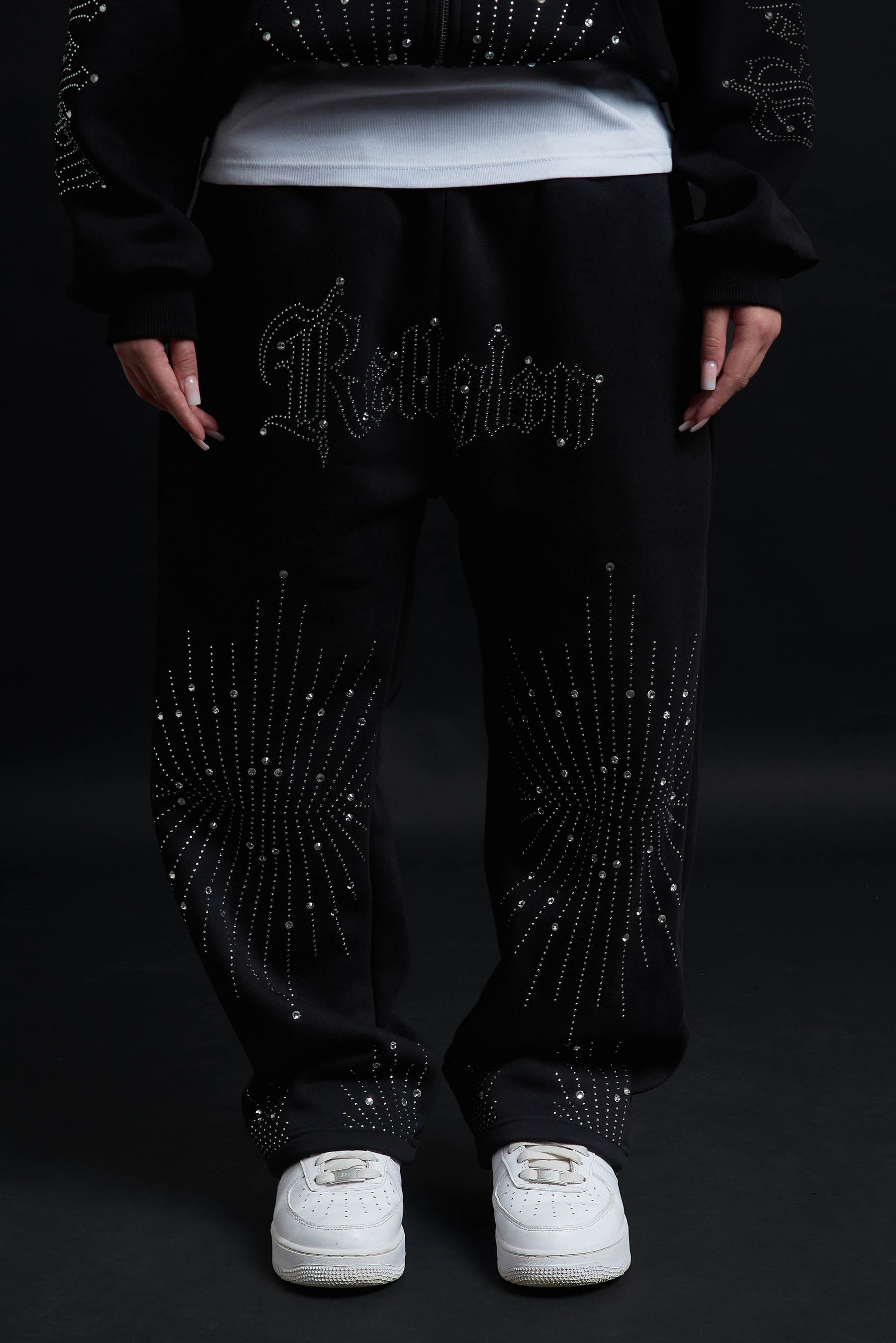 TRACK SUIT RELIQUAR TOTAL BLACK CRYSTAL