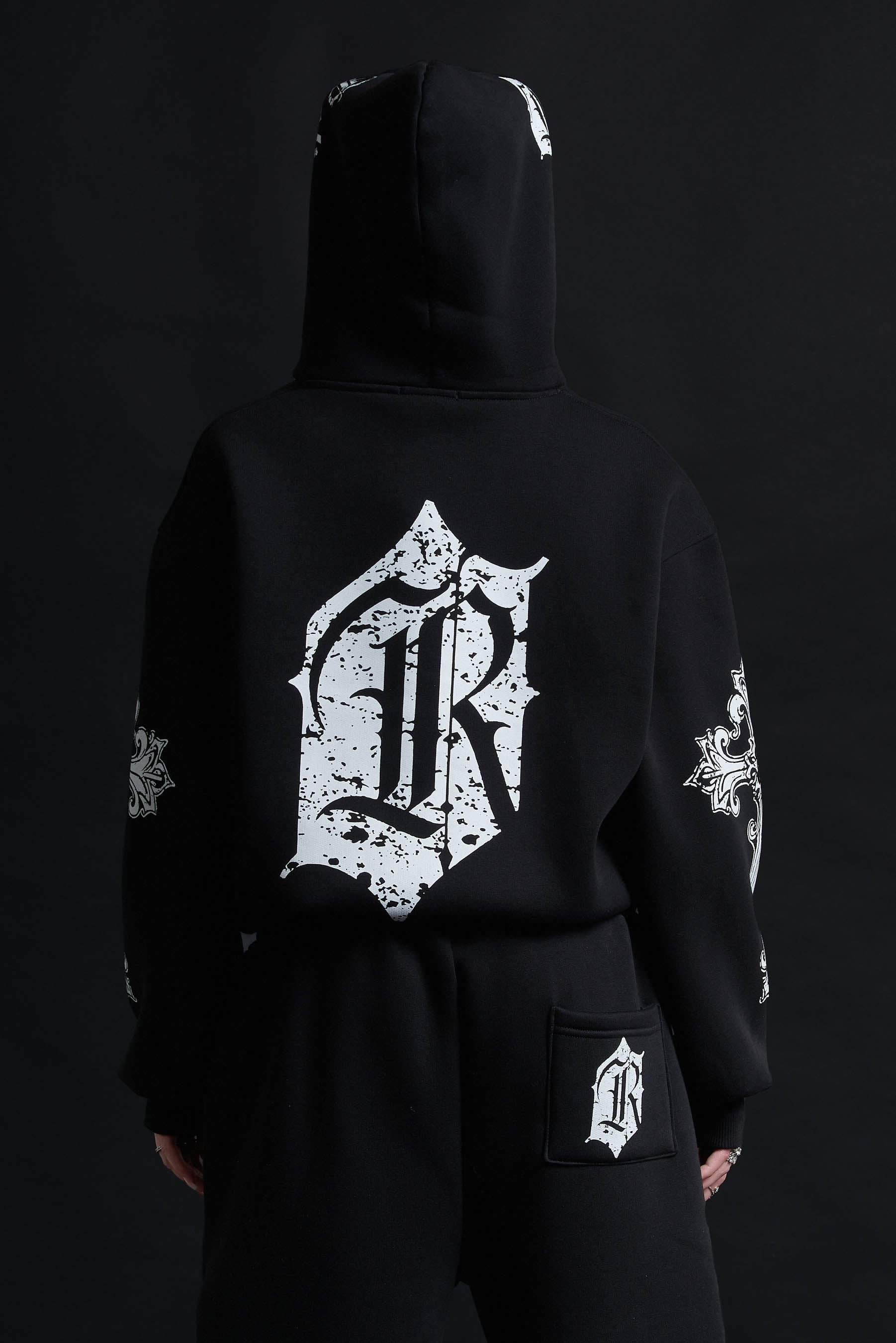 CATHEDRAL TRACK SUIT BLACK&amp;WHITE