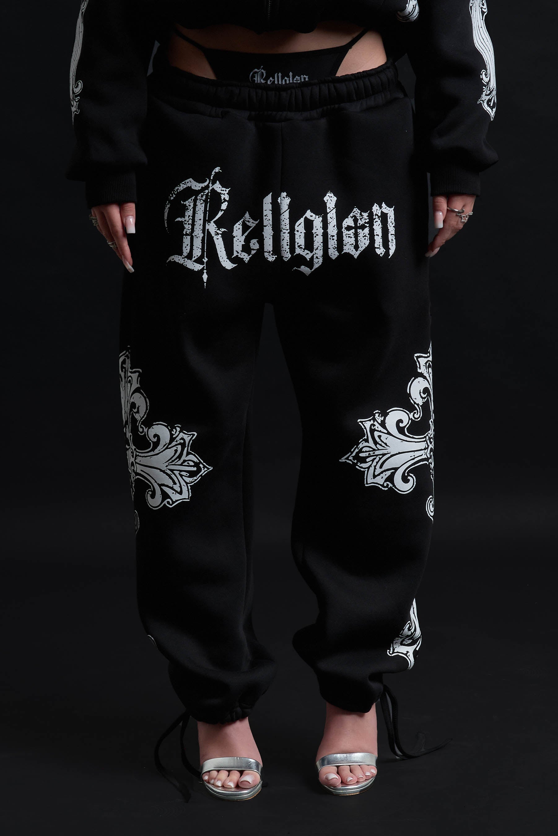 CATHEDRAL TRACK SUIT BLACK&amp;WHITE