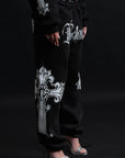CATHEDRAL TRACK SUIT BLACK&WHITE