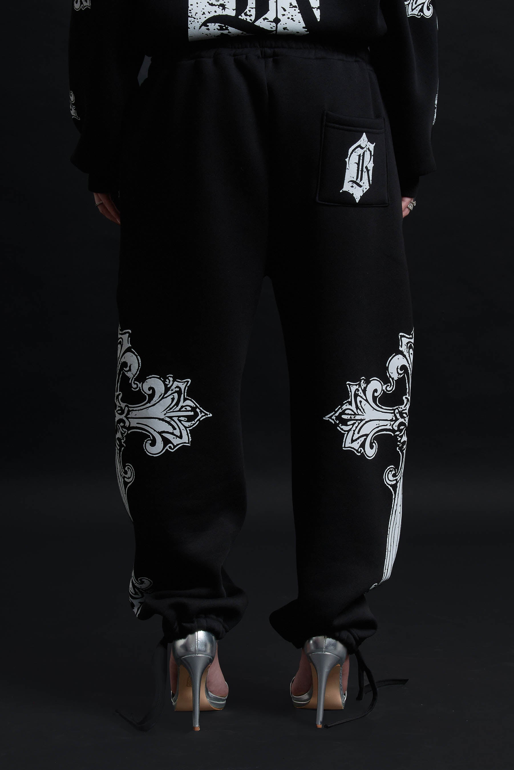 CATHEDRAL TRACK SUIT BLACK&amp;WHITE