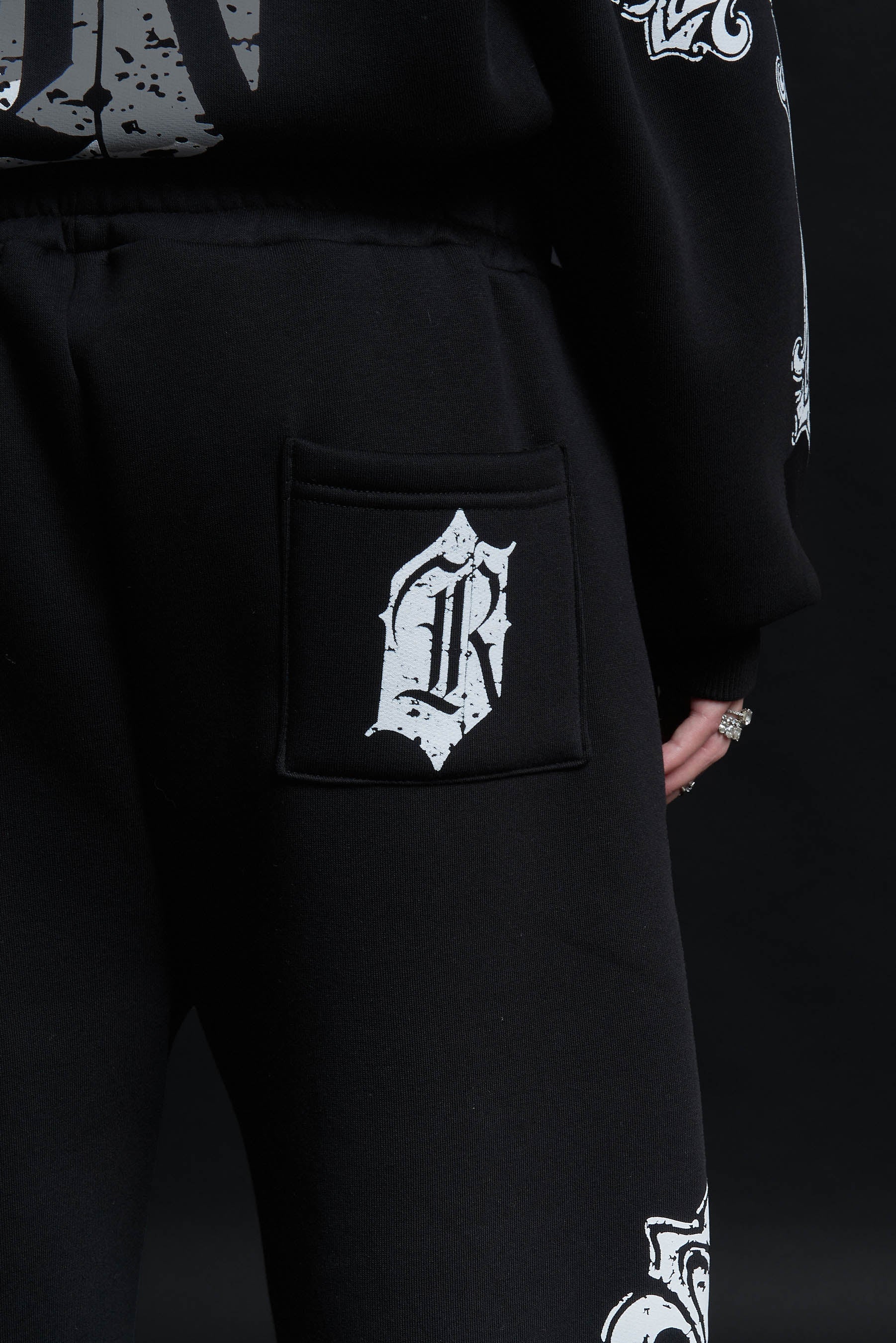 CATHEDRAL TRACK SUIT BLACK&amp;WHITE