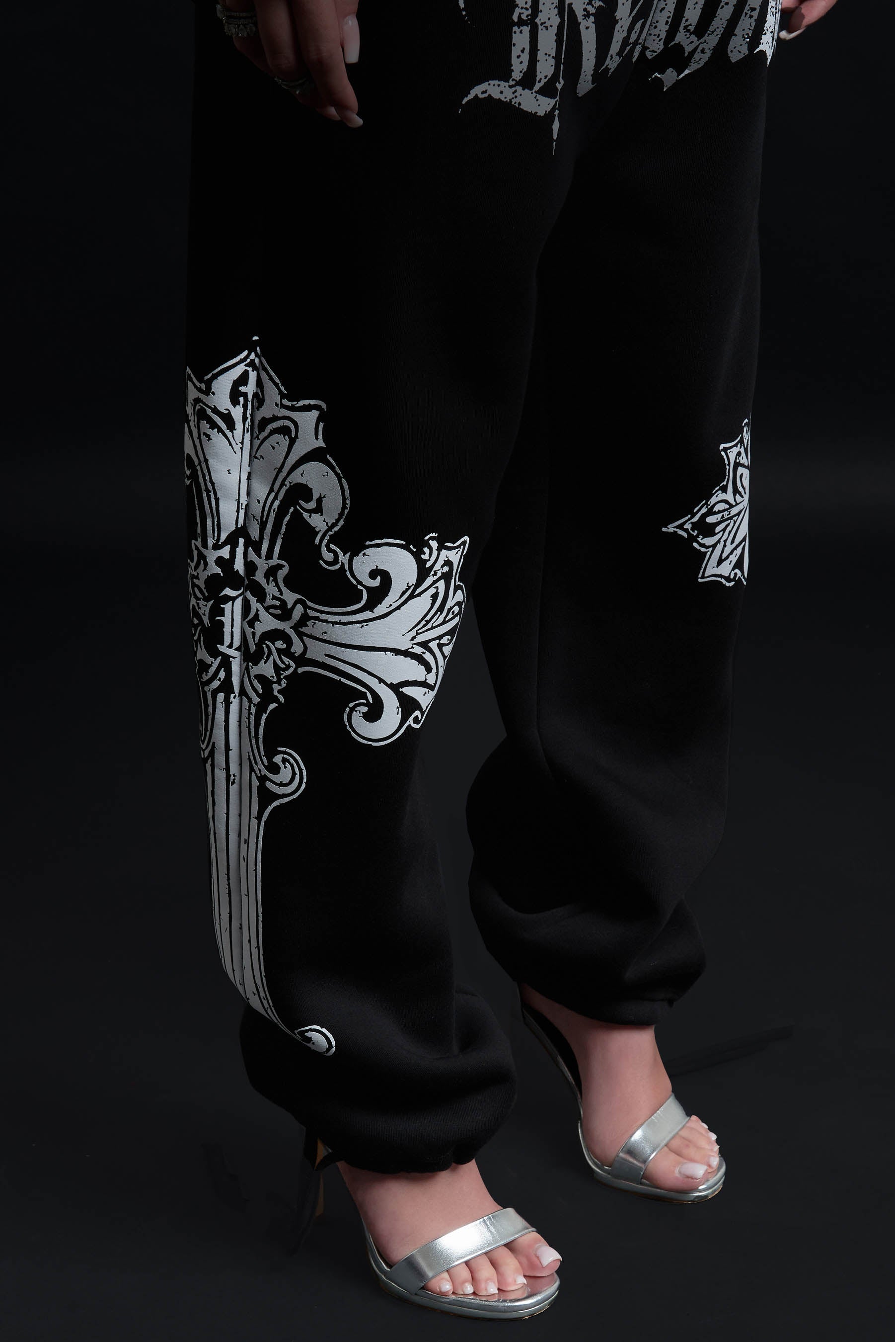 CATHEDRAL TRACK SUIT BLACK&amp;WHITE