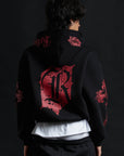 CATHEDRAL TRACK SUIT BLACK&RED