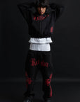 CATHEDRAL TRACK SUIT BLACK&RED