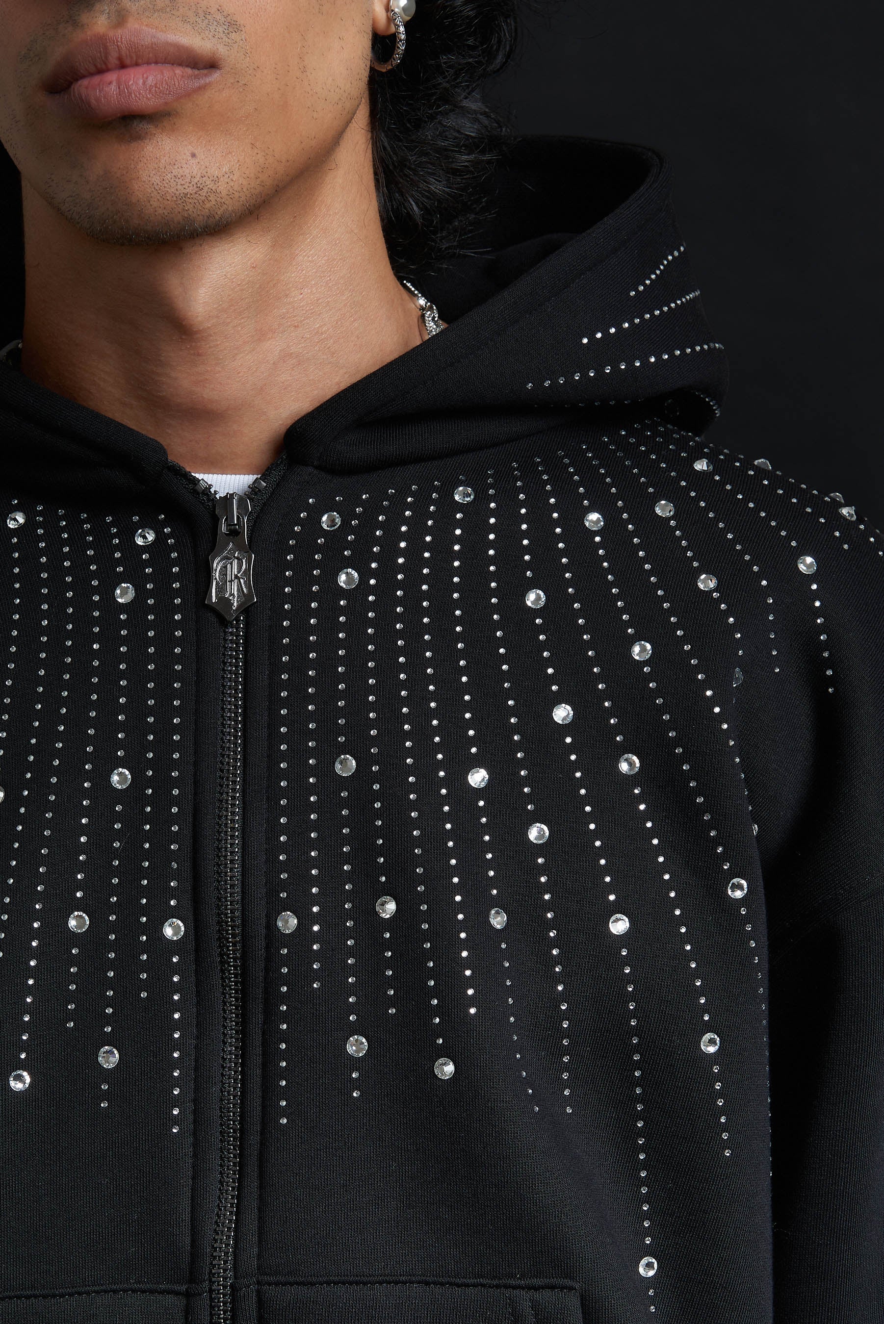 TRACK SUIT RELIQUAR TOTAL BLACK CRYSTAL