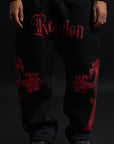 CATHEDRAL TRACK SUIT BLACK&RED