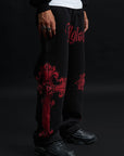 CATHEDRAL TRACK SUIT BLACK&RED