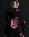 CATHEDRAL TRACK SUIT BLACK&RED