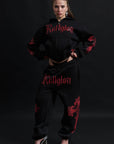 CATHEDRAL TRACK SUIT BLACK&RED