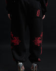 CATHEDRAL TRACK SUIT BLACK&RED
