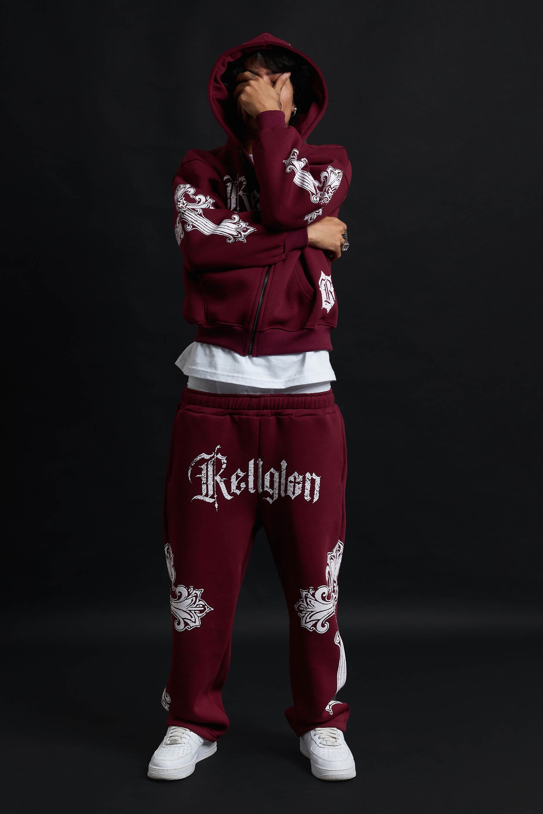 HOODIE CATHEDRAL BORDEAUX