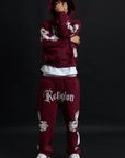 HOODIE CATHEDRAL BORDEAUX