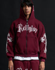 HOODIE CATHEDRAL BORDEAUX