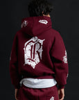 HOODIE CATHEDRAL BORDEAUX