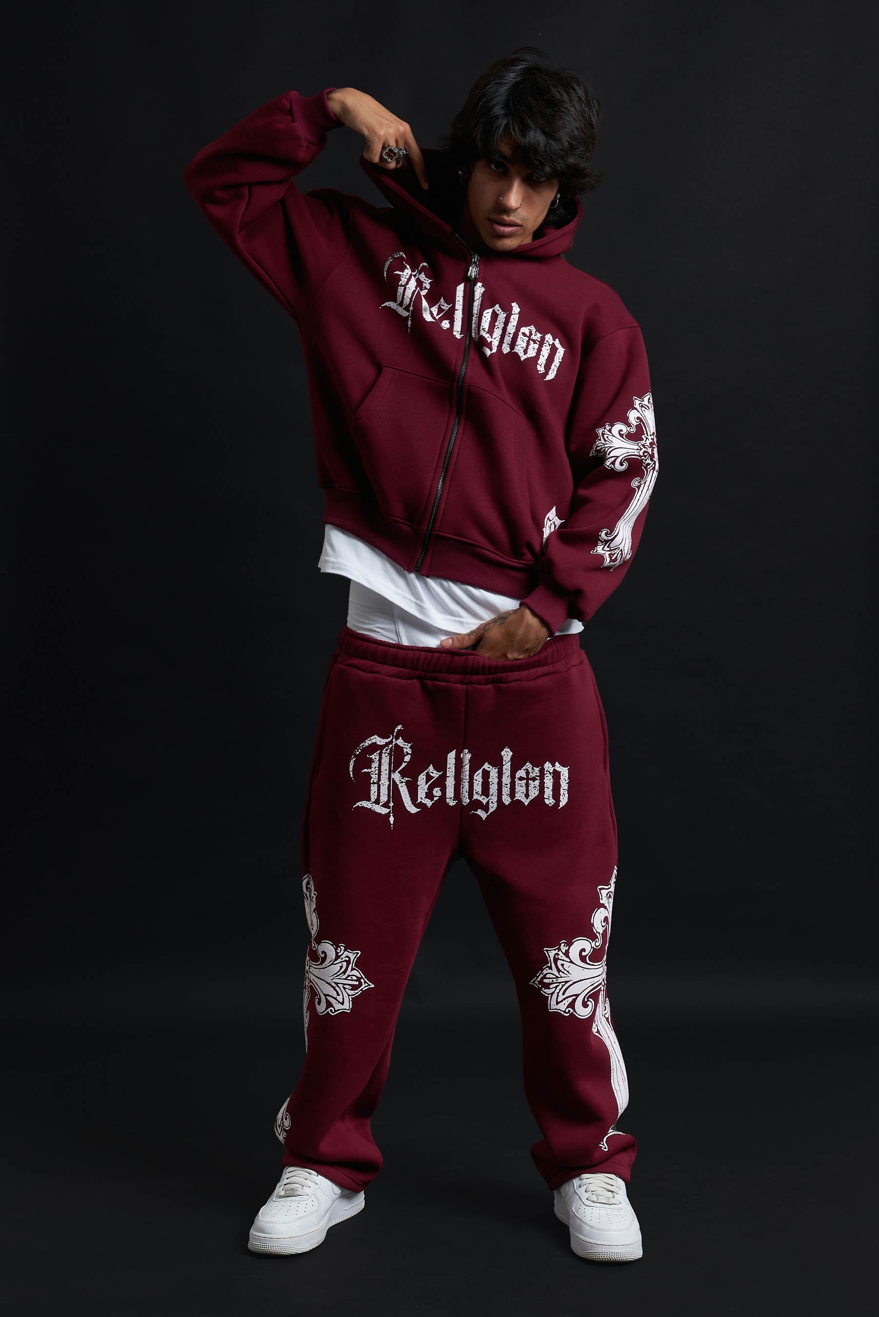 HOODIE CATHEDRAL BORDEAUX