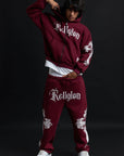 HOODIE CATHEDRAL BORDEAUX