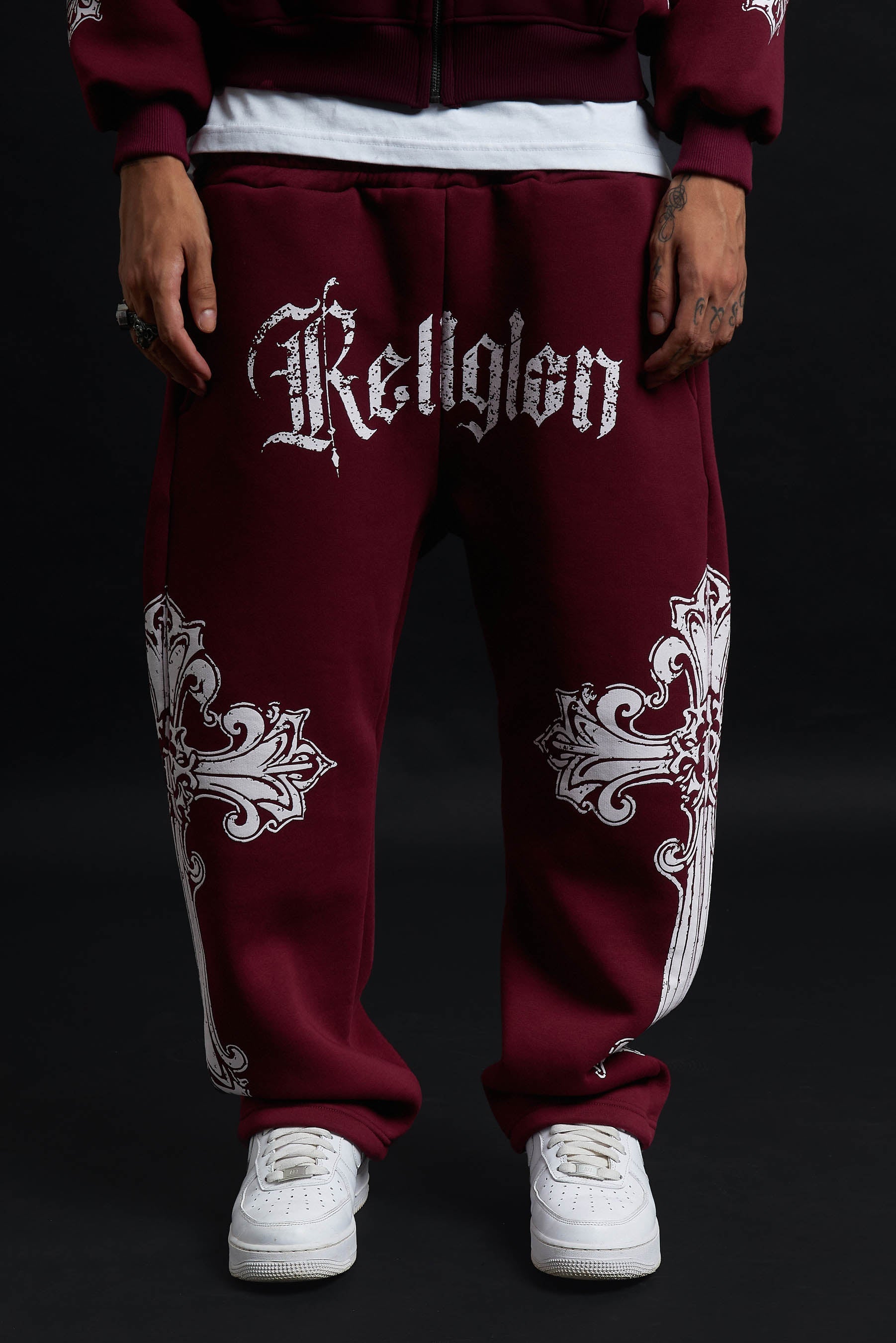 SWEATPANTS CATHEDRAL BORDEAUX