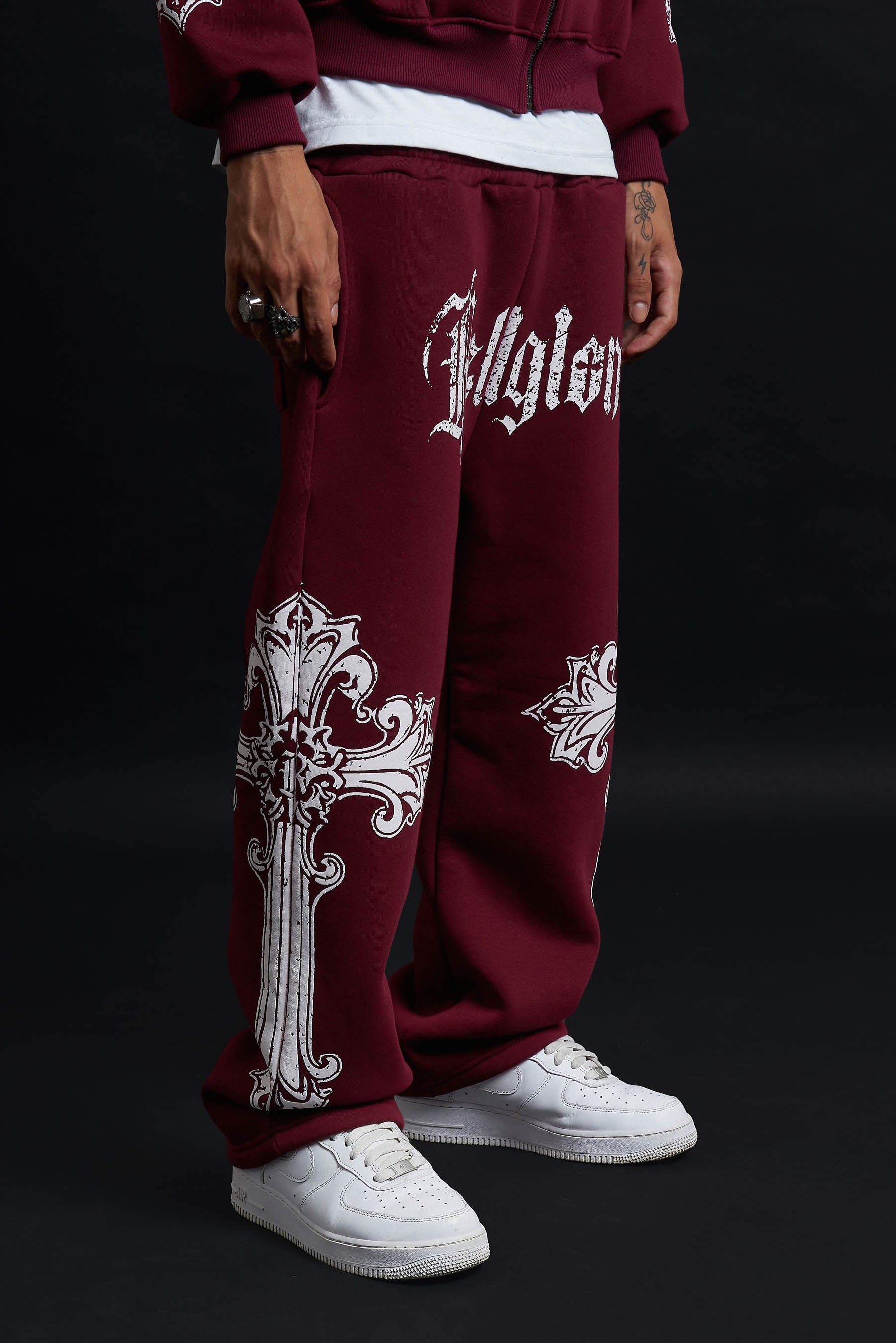 SWEATPANTS CATHEDRAL BORDEAUX