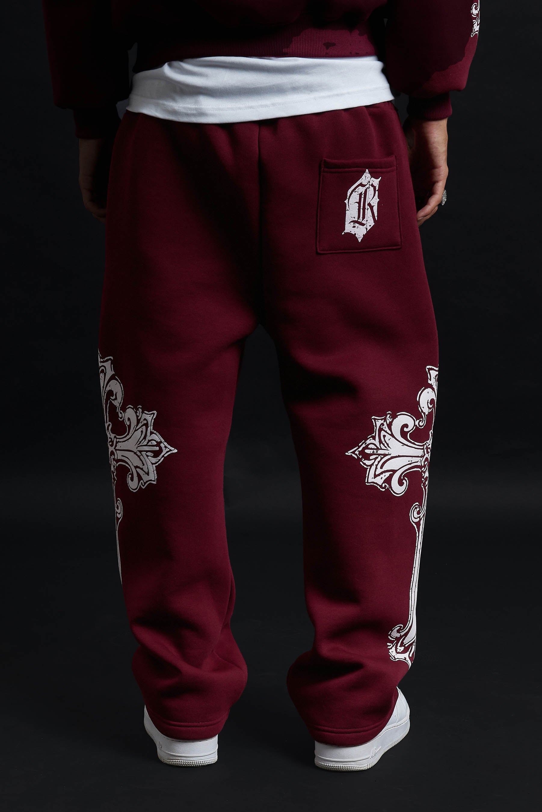 SWEATPANTS CATHEDRAL BORDEAUX