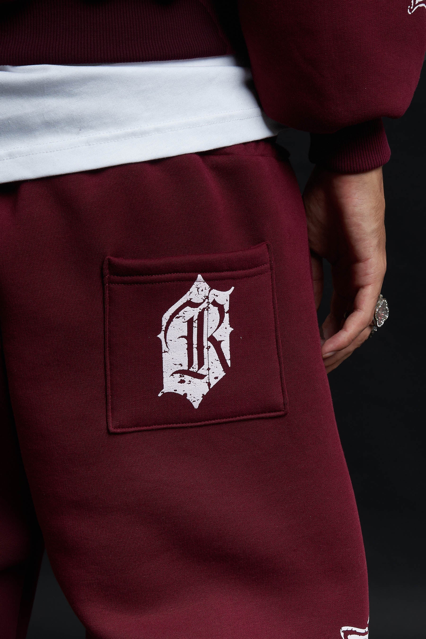 SWEATPANTS CATHEDRAL BORDEAUX