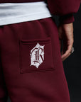 SWEATPANTS CATHEDRAL BORDEAUX
