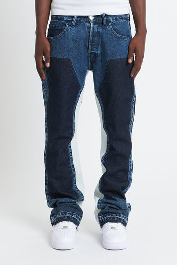 DENIM FLARE BLUE