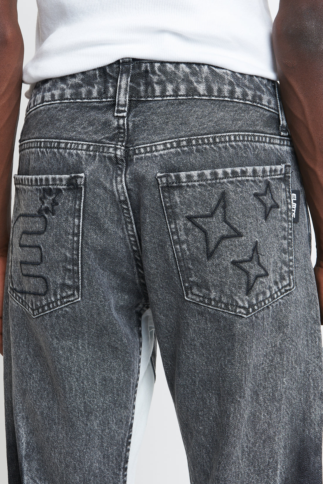 DENIM FLARE BLACK