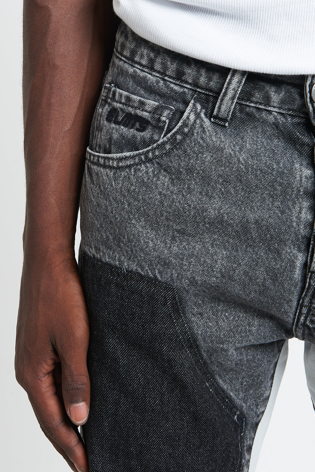 DENIM FLARE BLACK