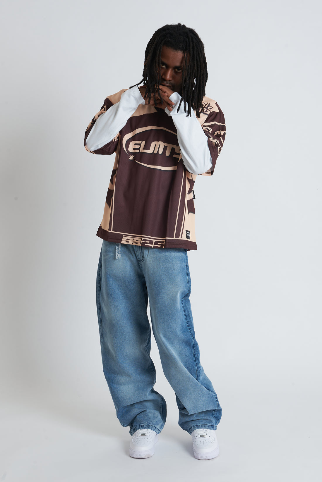 SHORT SLEEVE HOCKEY CHOCO-SAND