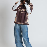SHORT SLEEVE HOCKEY CHOCO-SAND