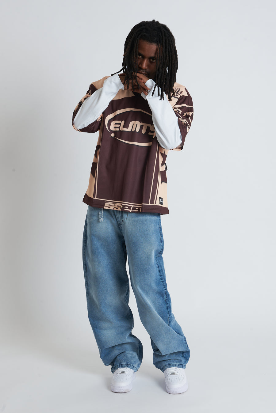 SHORT SLEEVE HOCKEY CHOCO-SAND