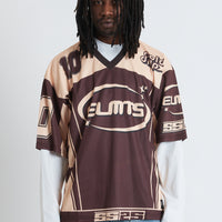 SHORT SLEEVE HOCKEY CHOCO-SAND