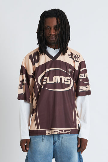 SHORT SLEEVE HOCKEY CHOCO-SAND