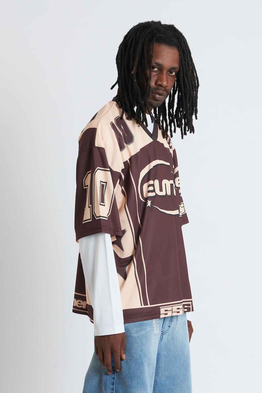 SHORT SLEEVE HOCKEY CHOCO-SAND