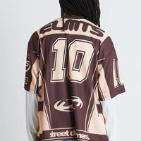 SHORT SLEEVE HOCKEY CHOCO-SAND