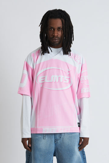 SHORT SLEEVE HOCKEY PINK