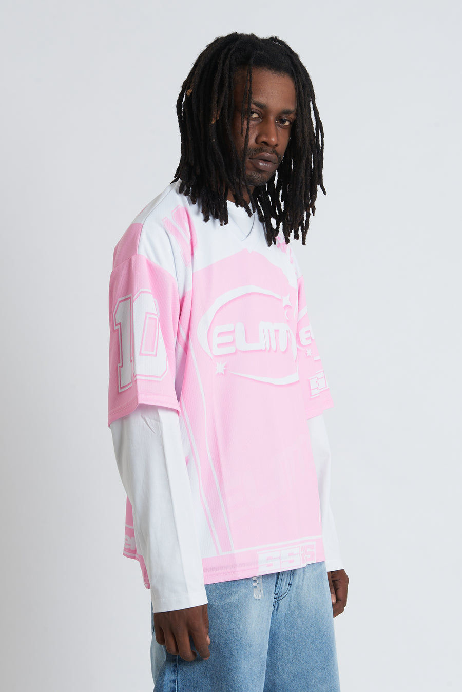 SHORT SLEEVE HOCKEY PINK