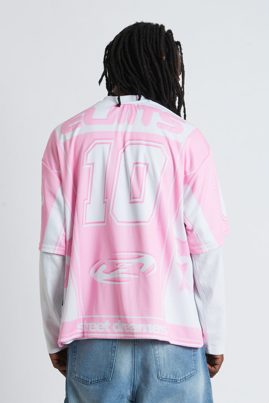 SHORT SLEEVE HOCKEY PINK