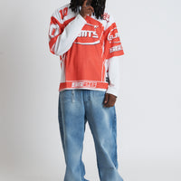SHORT SLEEVE HOCKEY RED
