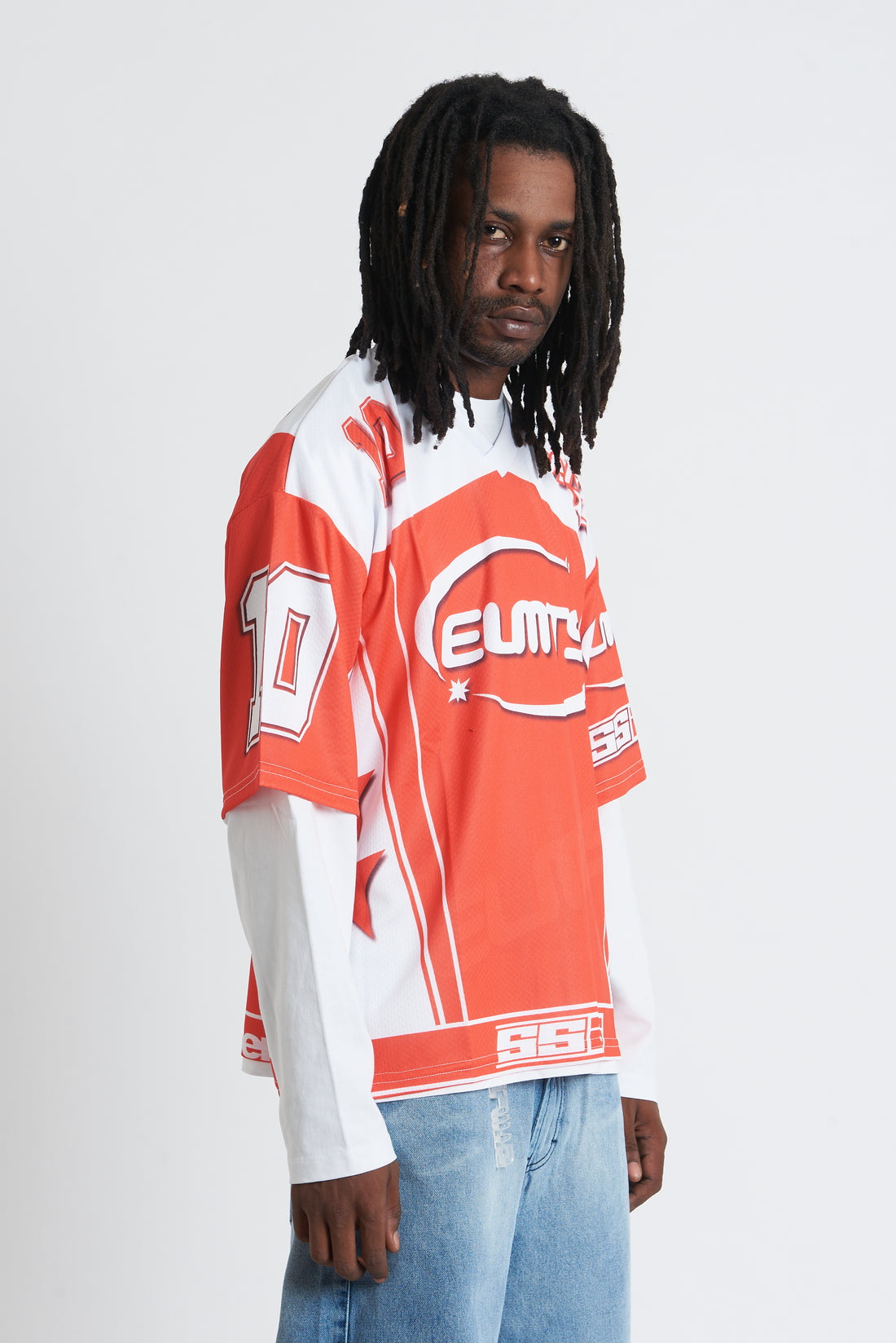 SHORT SLEEVE HOCKEY RED