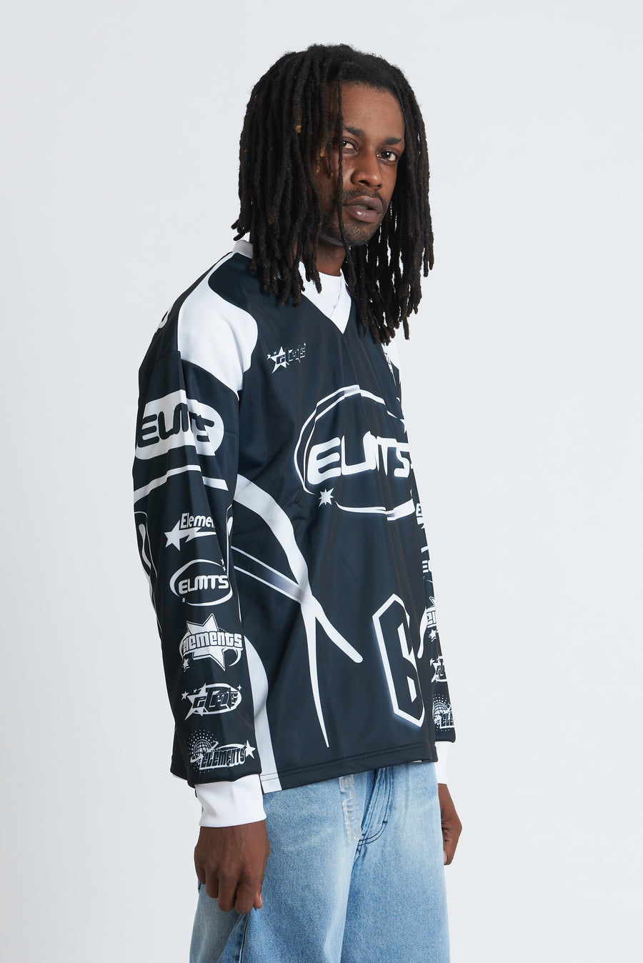 LONG SLEEVE SIX NINE BLACK