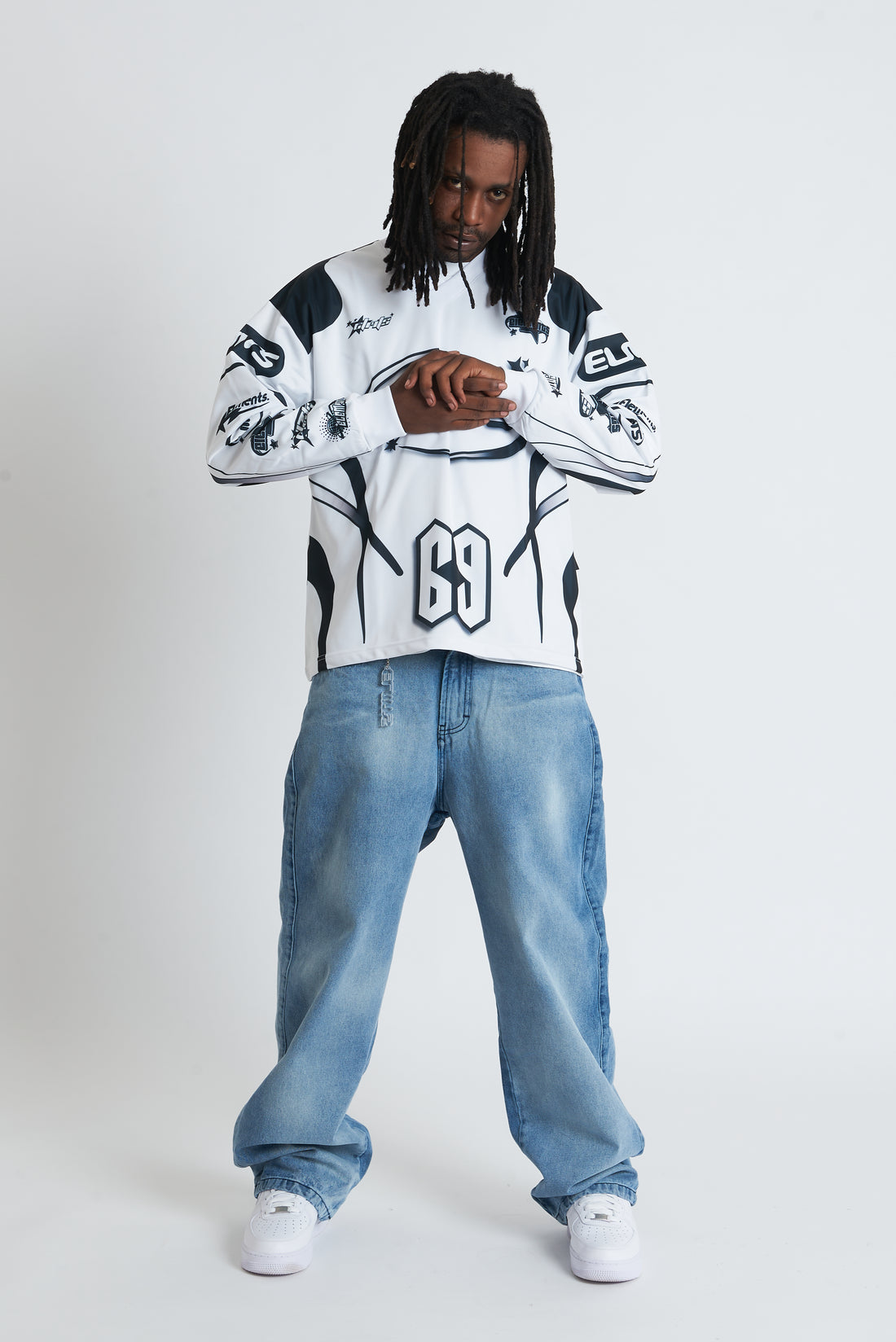 LONG SLEEVE SIX NINE WHITE