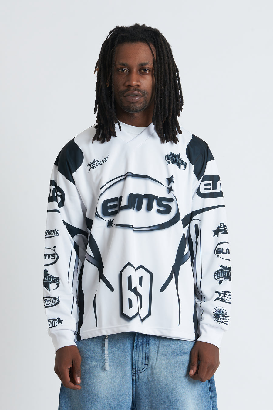 LONG SLEEVE SIX NINE WHITE