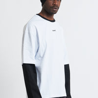 Double Long Sleeve jersey white